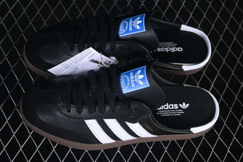 Adidas Samba OG Casual Slide Sandals with Premium Leather Upper - LB3815