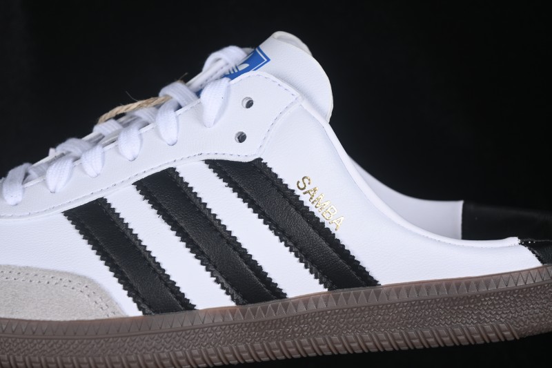 Adidas Samba OG Casual Half-Slip-On Shoes with Retro Design - LB3814