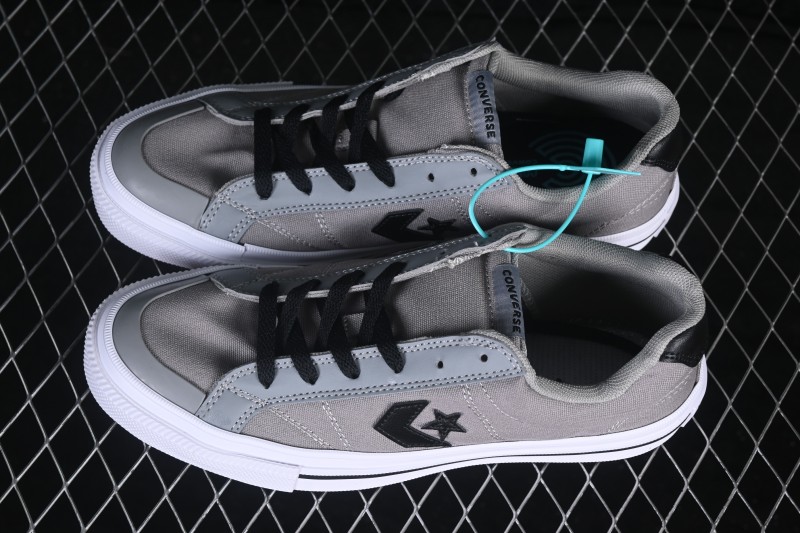 Converse Sport Casual Round-Toe Low-Top Canvas Shoes with Lace-Up Design - A10548C