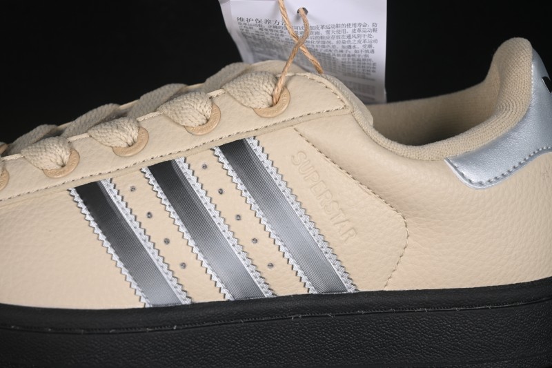 Adidas Originals Superstar II Classic Shell-Toe Casual Sneakers with Iconic Rubber Toe Cap - JR4234
