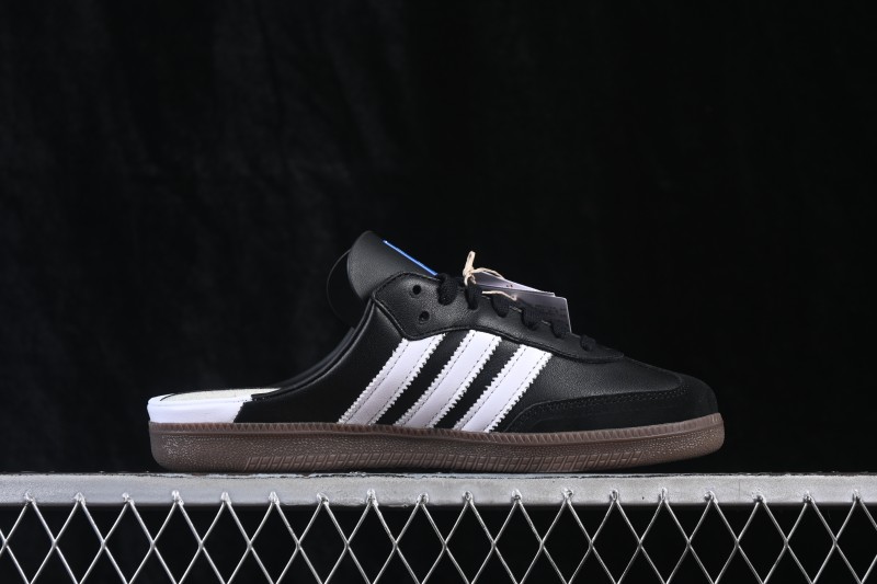 Adidas Samba OG Casual Slide Sandals with Premium Leather Upper - LB3815