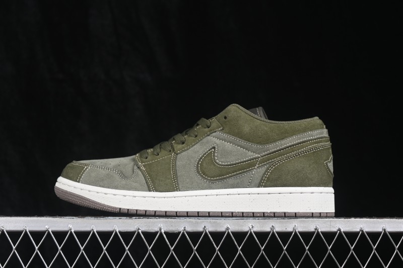 Nike Air Jordan 1 Low Retro Basketball Shoes with Classic Design - FQ3055-300