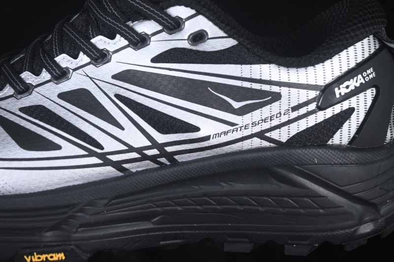Hoka Mafate Speed 2 Ultra-Light Cushioned Trail Running Shoes - 1126851 BKSV
