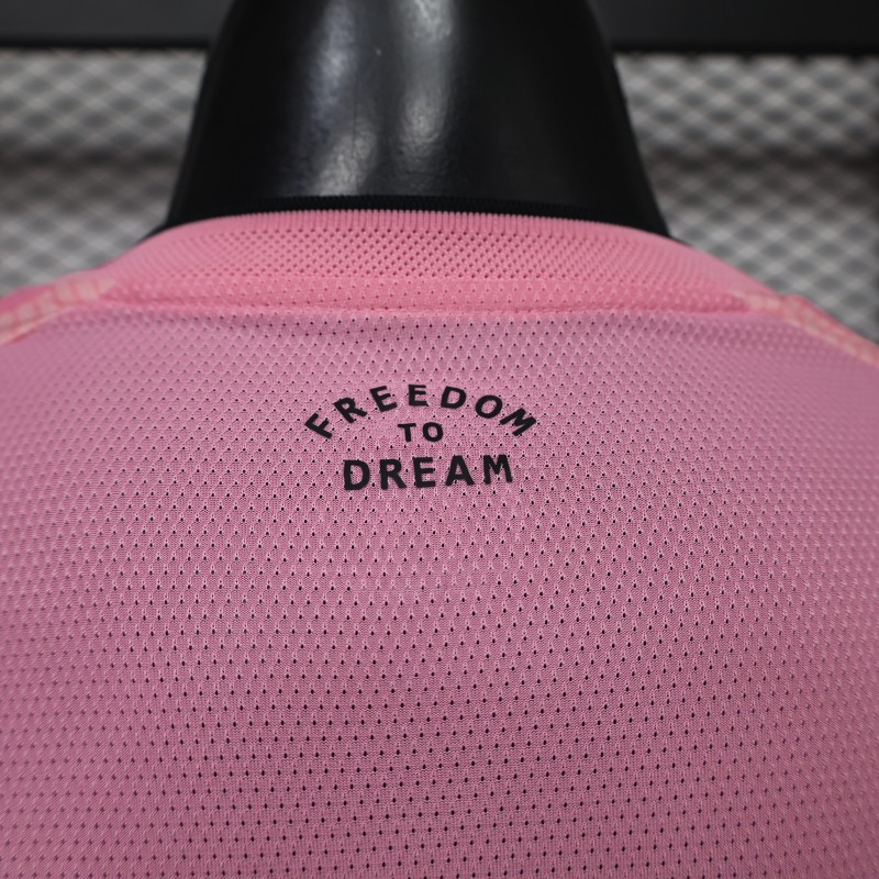 Player Version 26/27 Inter Miami CF Home Pink Long Sleeve Jersey