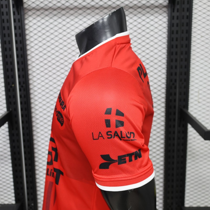 Player Version 26/27 Necaxa Away Red Jersey