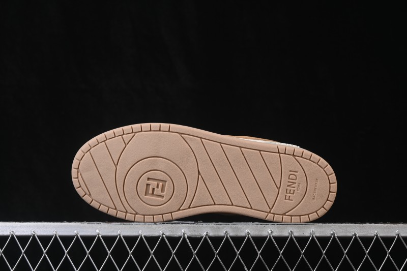 Fendi Match Round Toe Thick Sole Low-Top Casual Sneakers - AHH2F1FHS