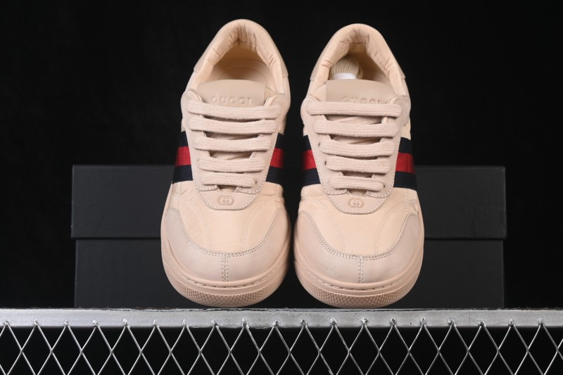 Gucci Primavera Screener Distressed Nylon Casual Sneakers - FAGIV9078