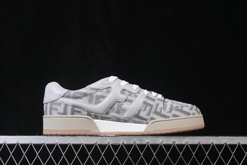 Fendi Match Round Toe Thick Sole Low-Top Casual Sneakers - AHH2F1FHS