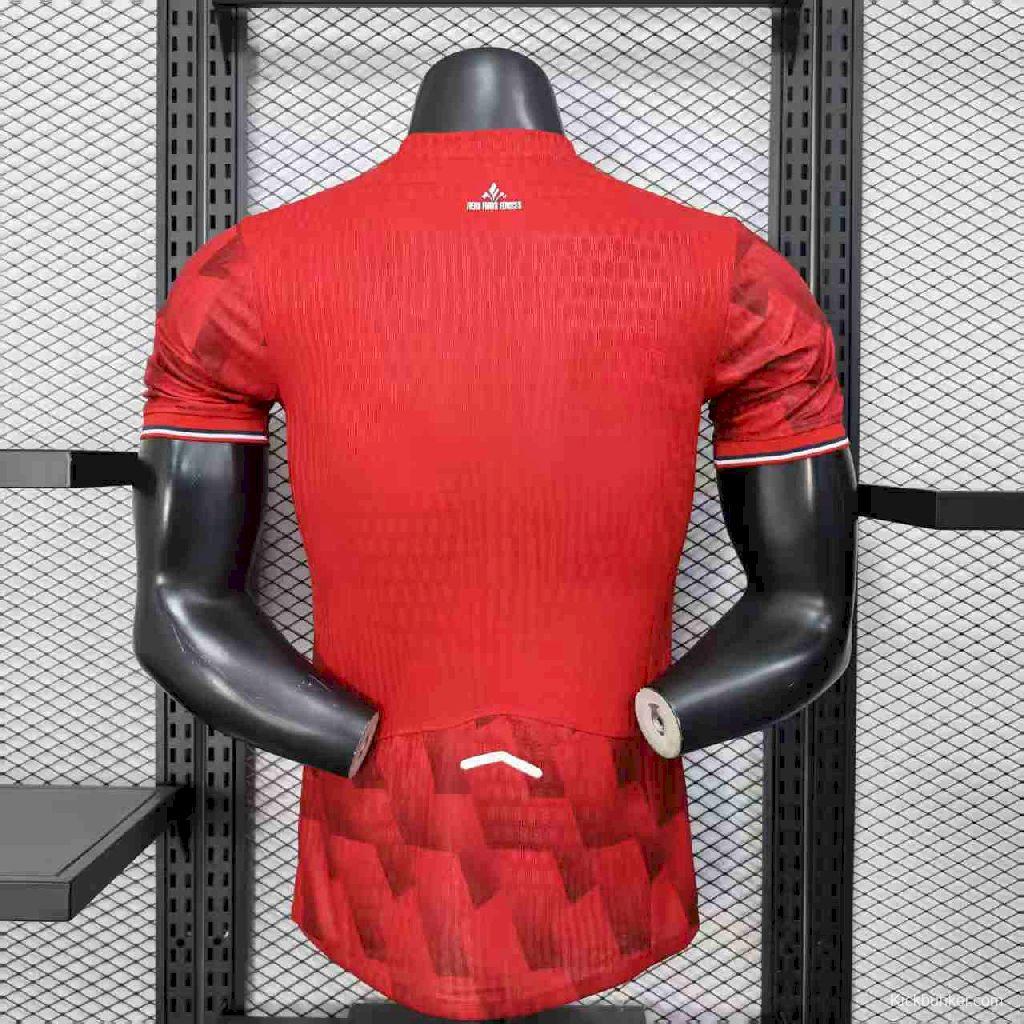 2025/26 Player Version Mens Lille OSC Home Jersey