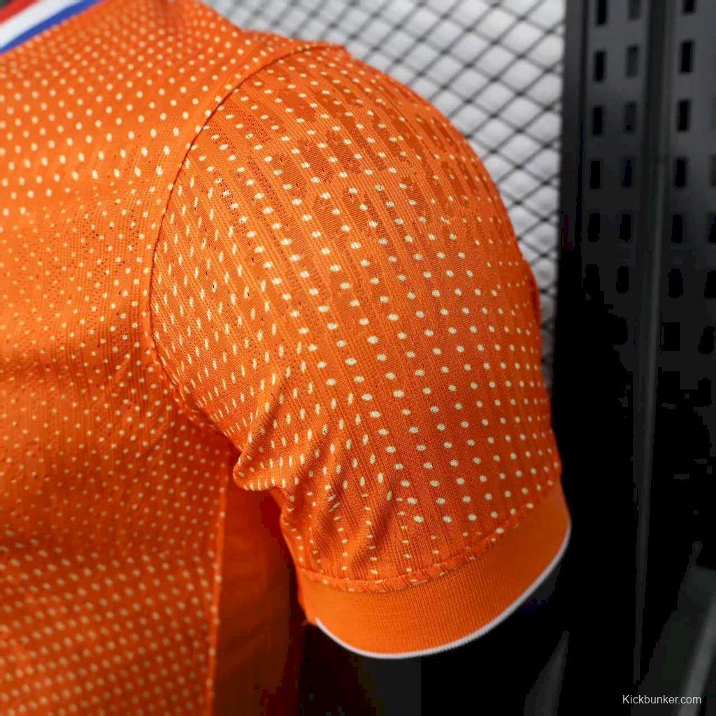 2025 Player Version Mens Netherlands (Women’s Team) Home Jersey