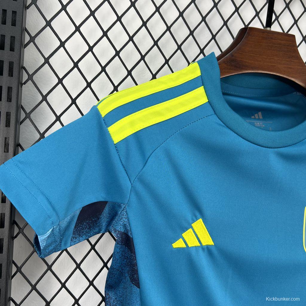 2026 Kids Spain World Cup Goalkeeper Kit