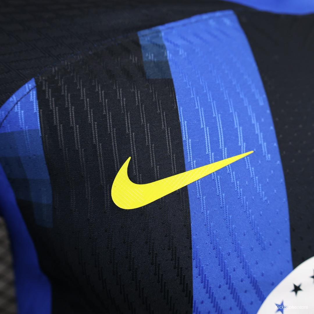 Player Version Retro 23/24 Inter Milan x Transformers Home Special Jersey