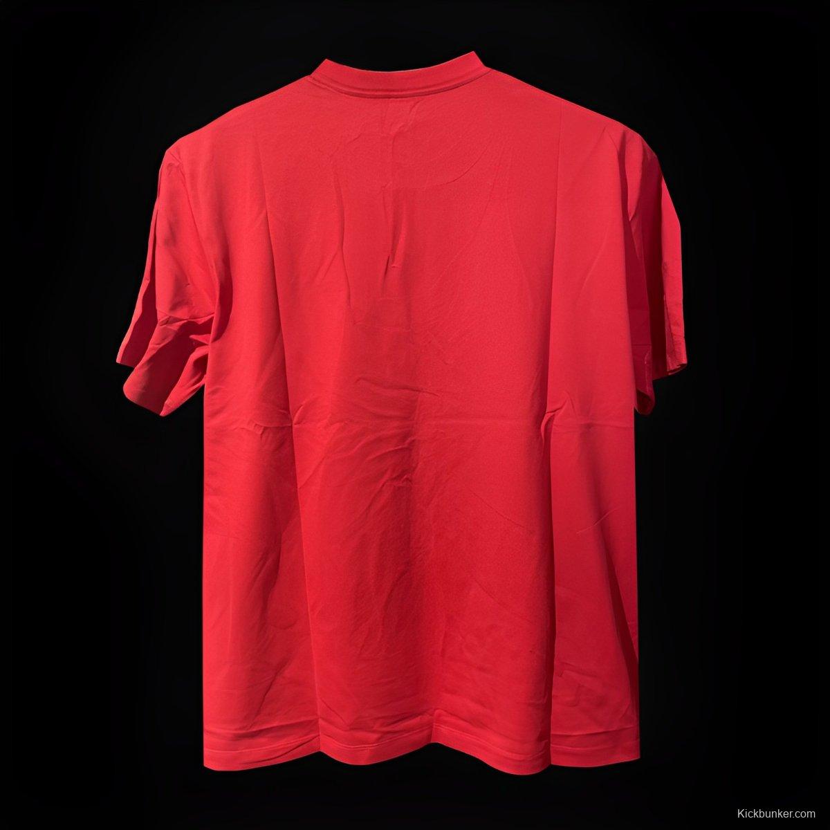 2024 Spain Red EURO Red T-Shirts