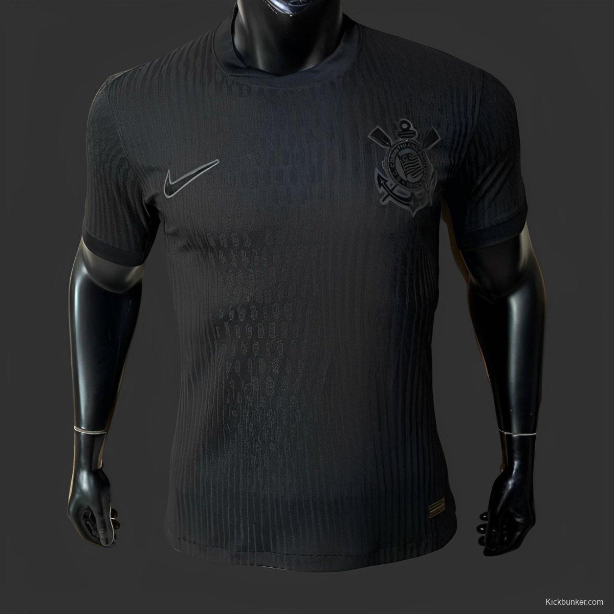 Player Version 24/25 Corinthians Away Black Jersey