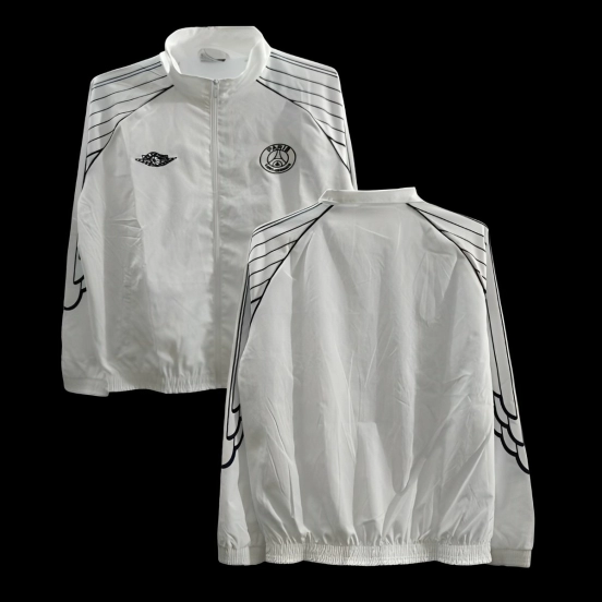 24/25 PSG White Windbreaker