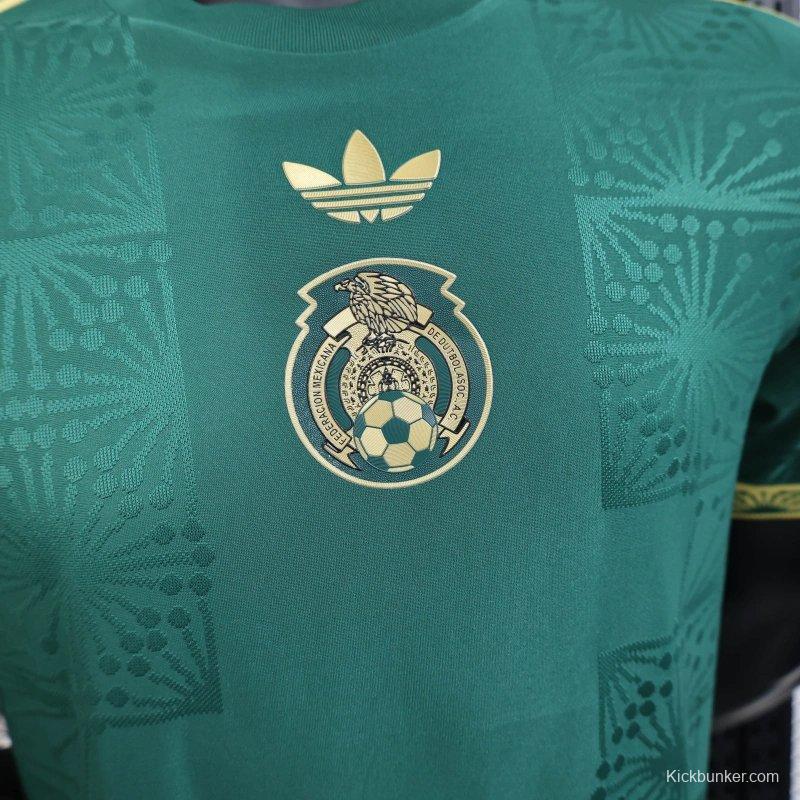 Player Version 2025 Mexico Gold Cup Green Special Jersey