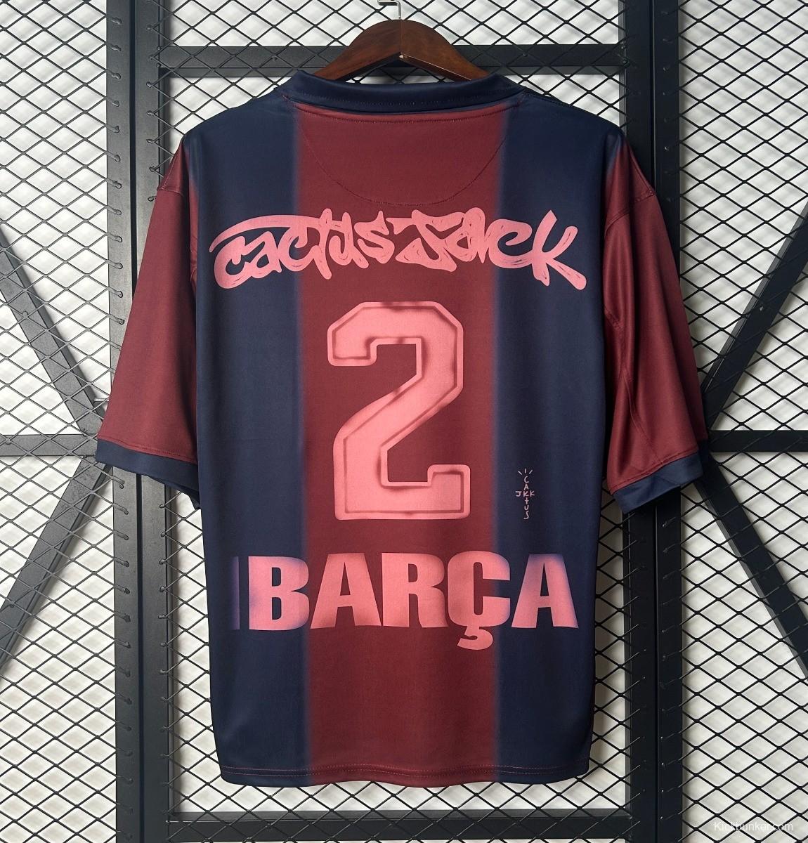 25/26 Barcelona Travis Scott Special Jersey