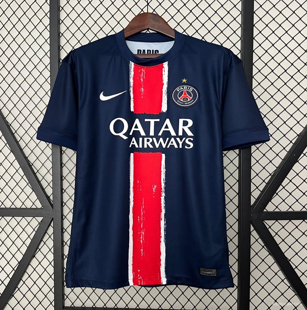 1 Star 24/25 PSG Home Jersey S-4XL