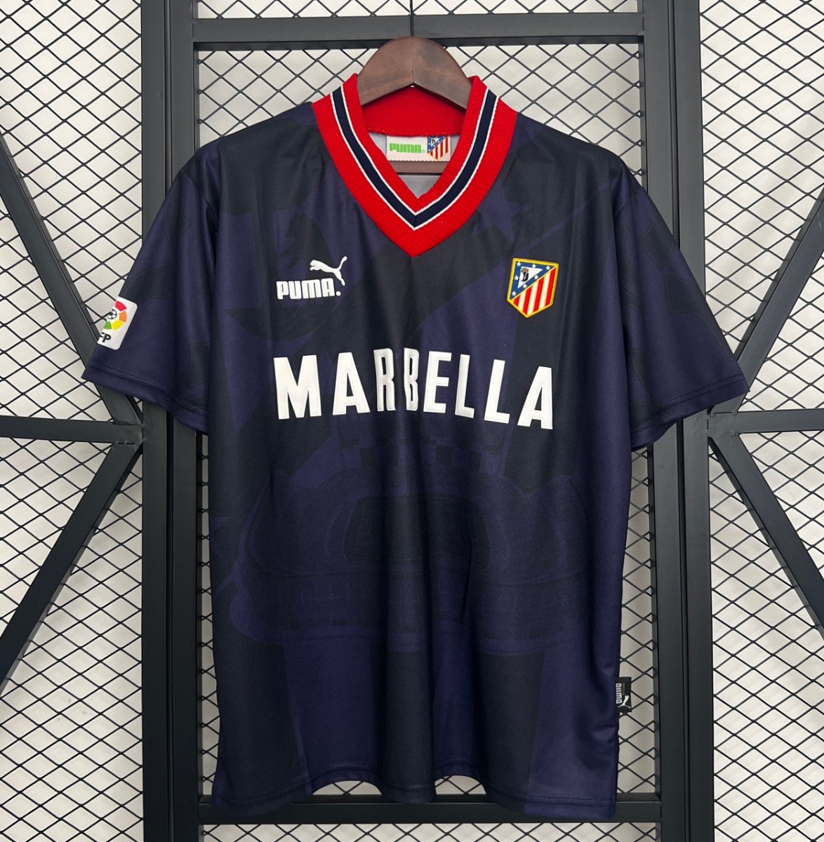 95/96 Retro Atletico Madrid THIRD Jersey