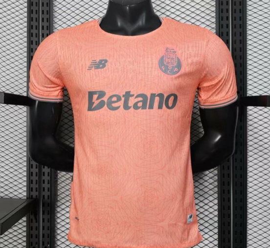 Player Version 25/26 Porto Away Pink Jersey