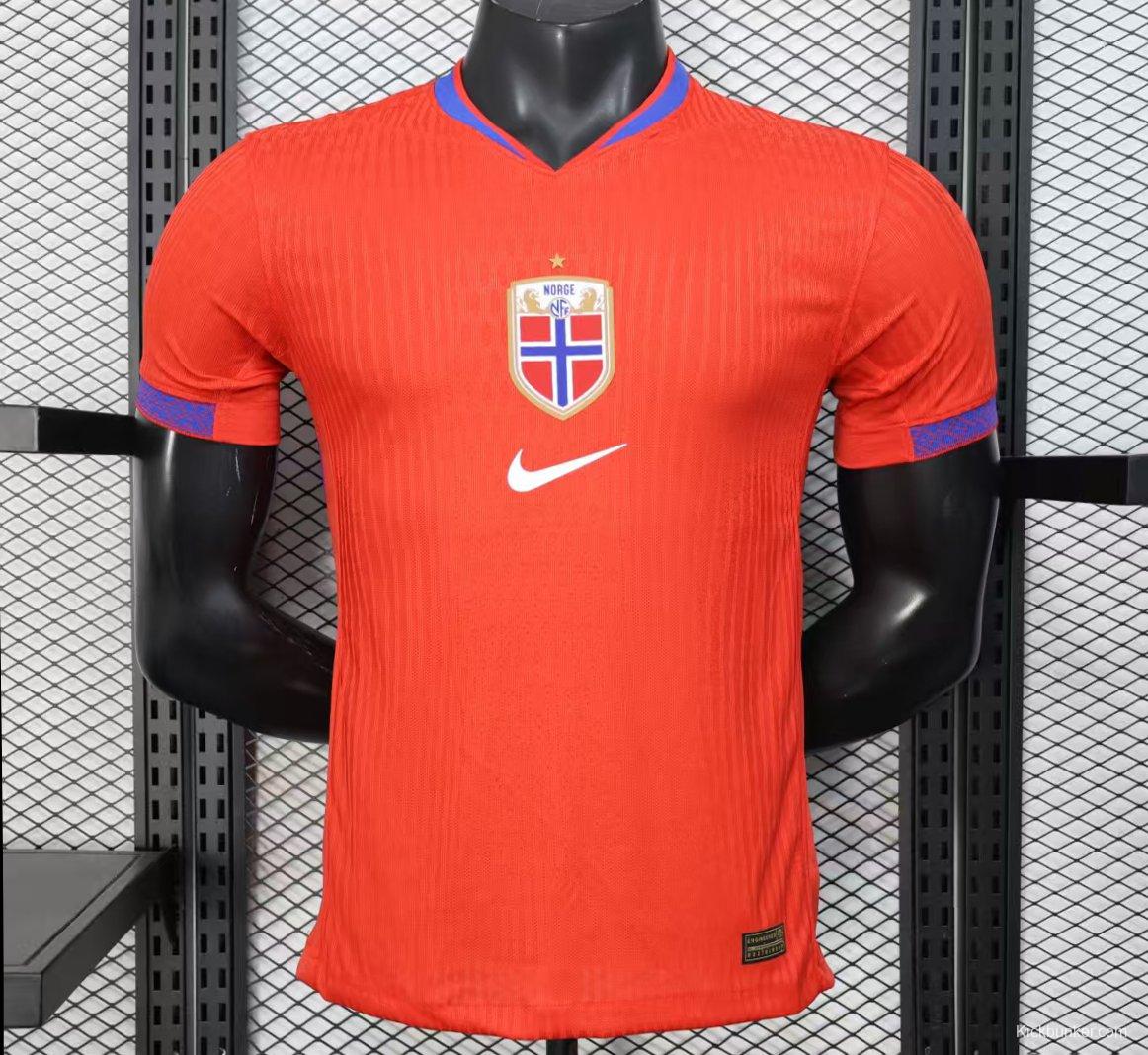 Player Version 2025 Norway Home Jersey