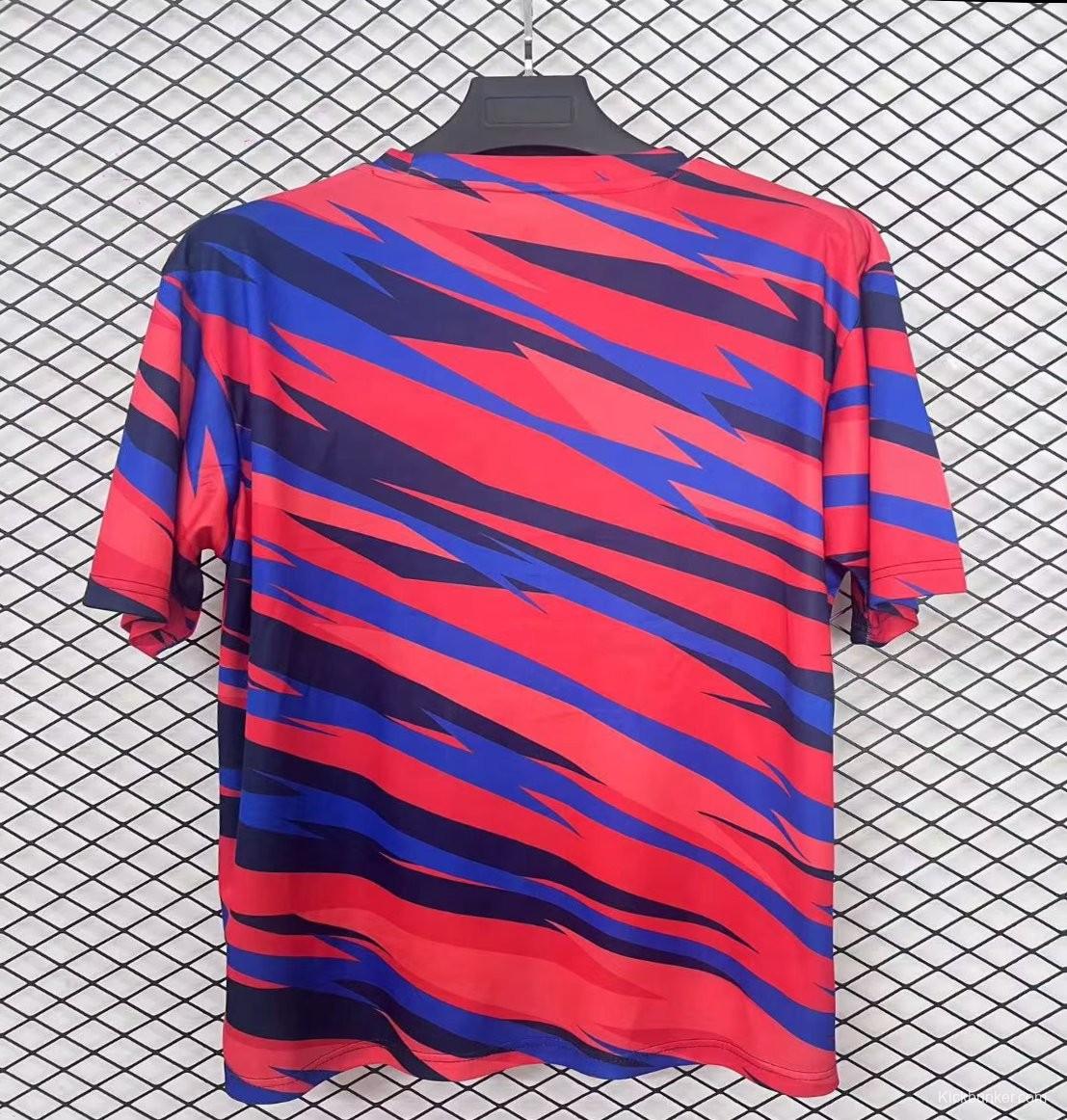 25/26 Club Universidad de Chile Blue/Red Pre-Match Jersey