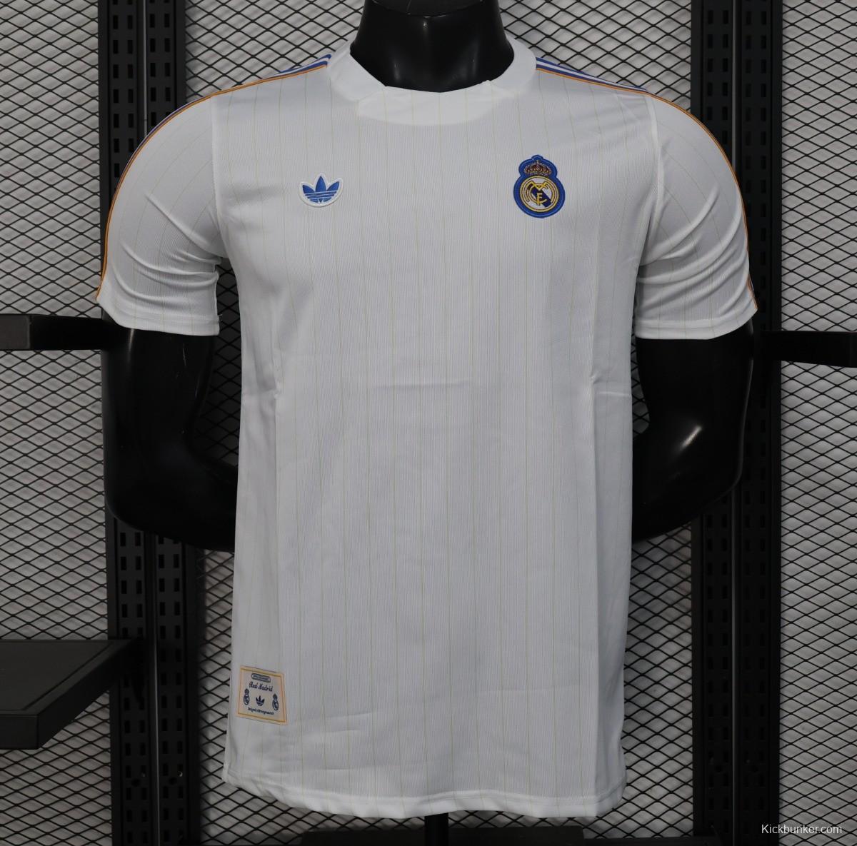Player Version 25/26 Real Madrid White Casual Jersey