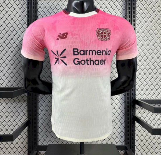 2025/26 Player Version Mens Bayer 04 Leverkusen Away Jersey