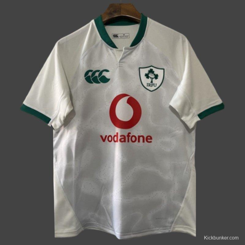 2026 Ireland White with Green Trim Jersey