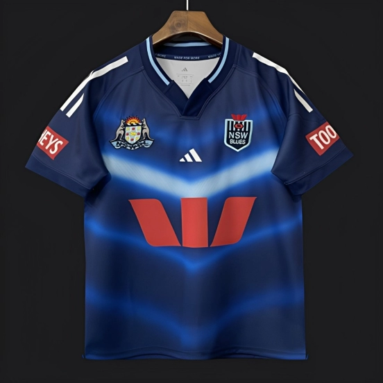 2025 NSW Blues Navy with Blue Gradient Jersey