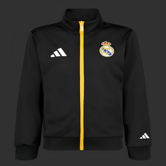 25/26 Real Madrid Marvel Black Full Zipper Jacket