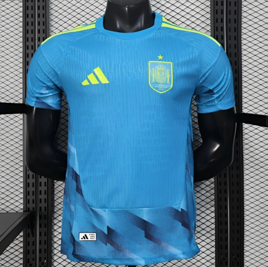 2026 Player Version Spain Away Blue Jersey