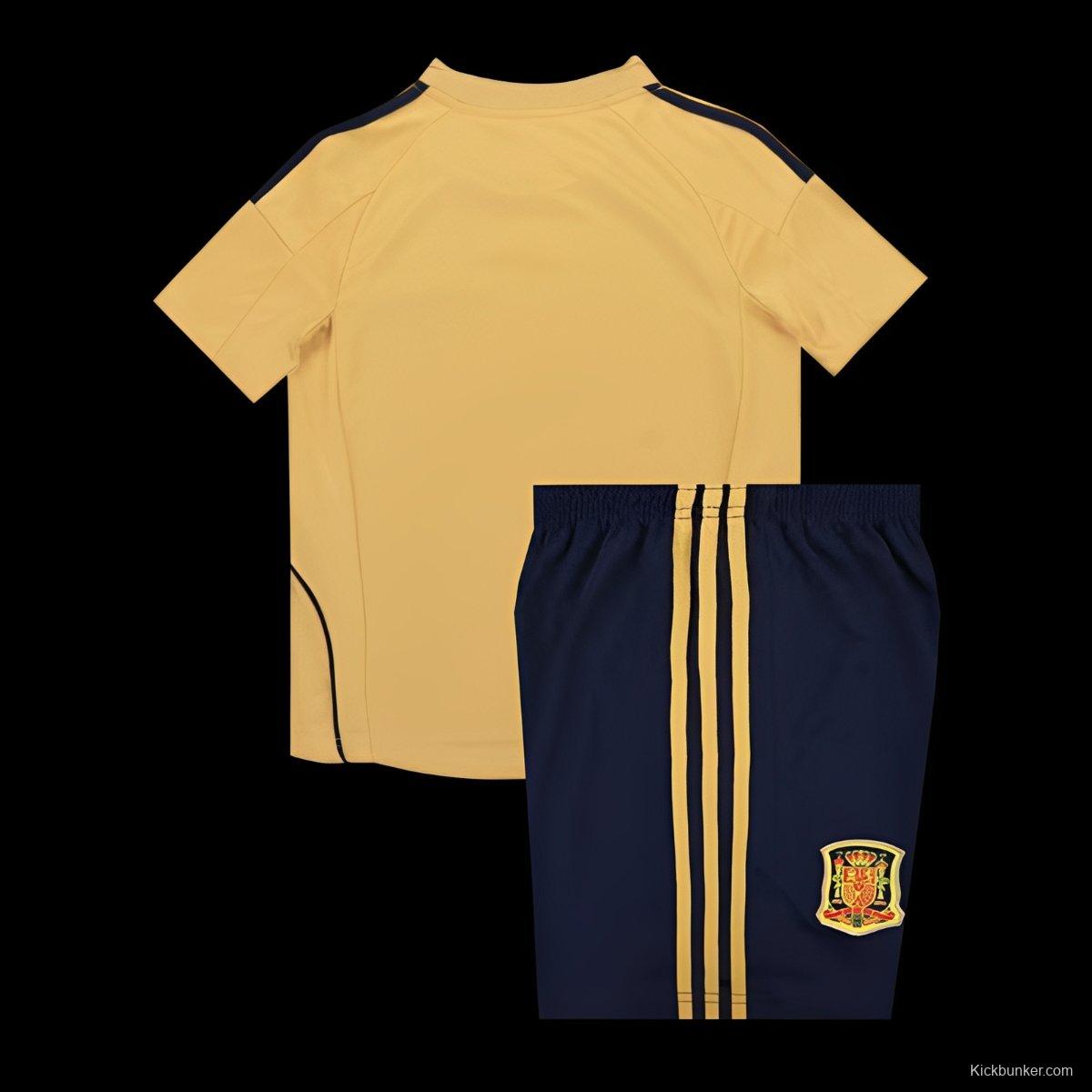 Retro Kids 2008 Spain Away Jersey