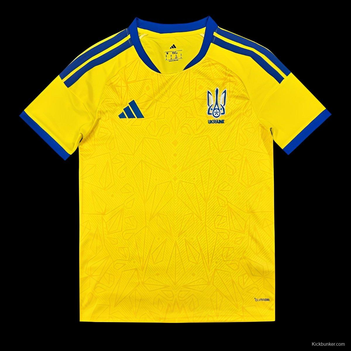 2026 Ukraine Home Jersey