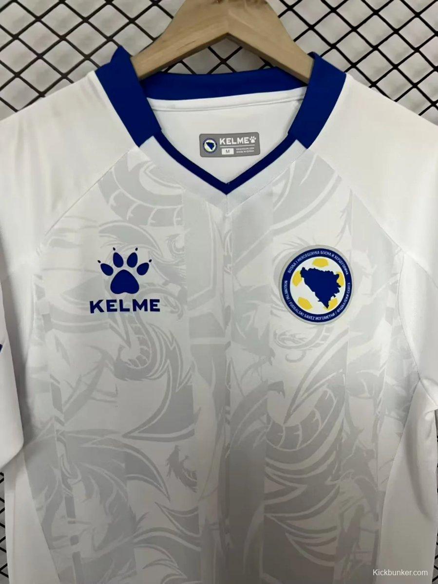 2026 Bosnia and Herzegovina National Team Away White Jersey