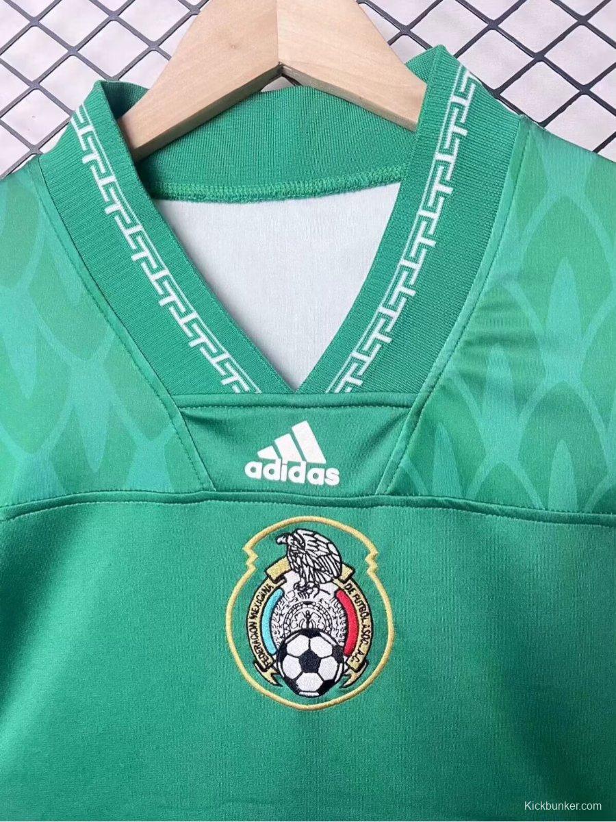 2026 Mexico Bringback Remixed Green Jersey Oversized Fit