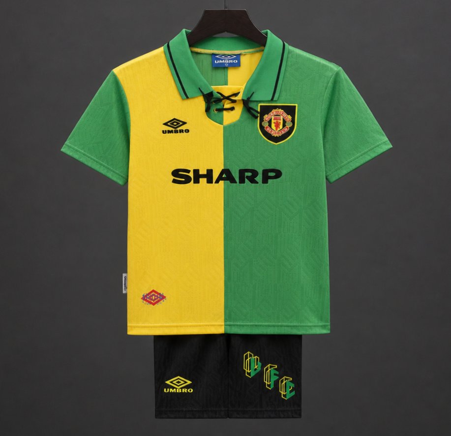 Retro Kids 92/94 Manchester United Away Jersey