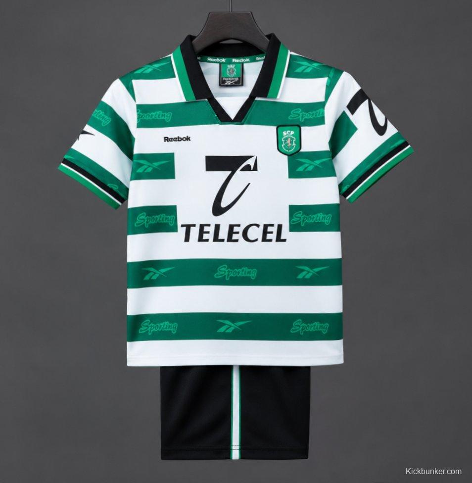 Retro 99/00 Sporting Lisbon Home Jersey