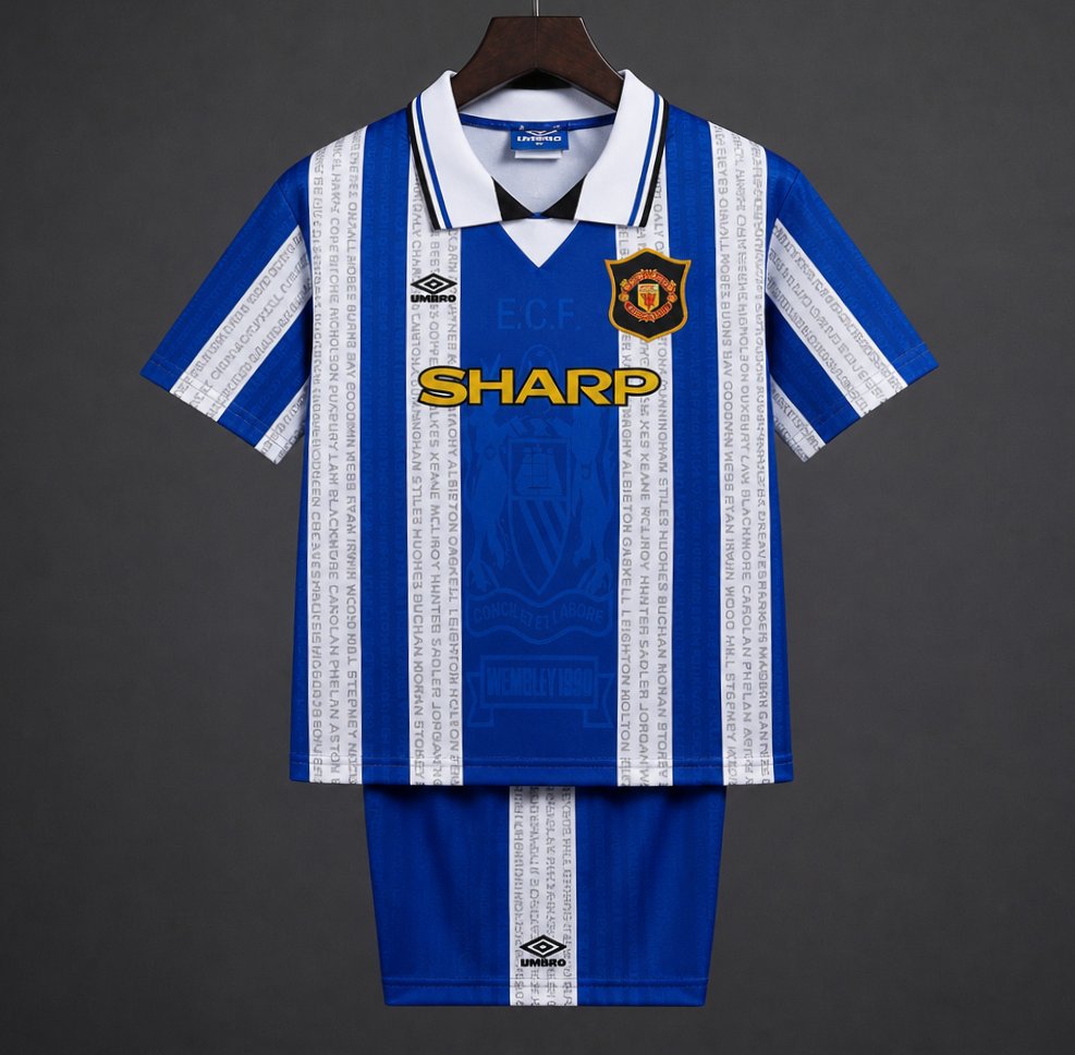 Retro Kids 94/96 Manchester United Third Jersey