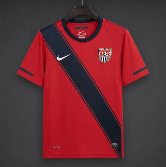 Retro 2011 USA Away Red Jersey