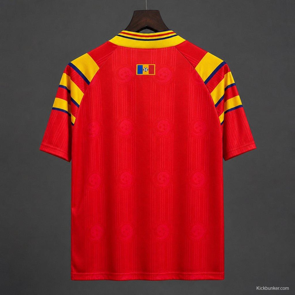 Retro 1996 Romania Home Jersey