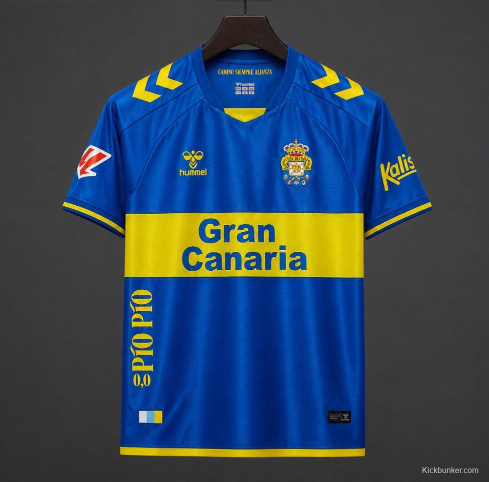 26/27 UD Las Palmas Away Blue Jersey
