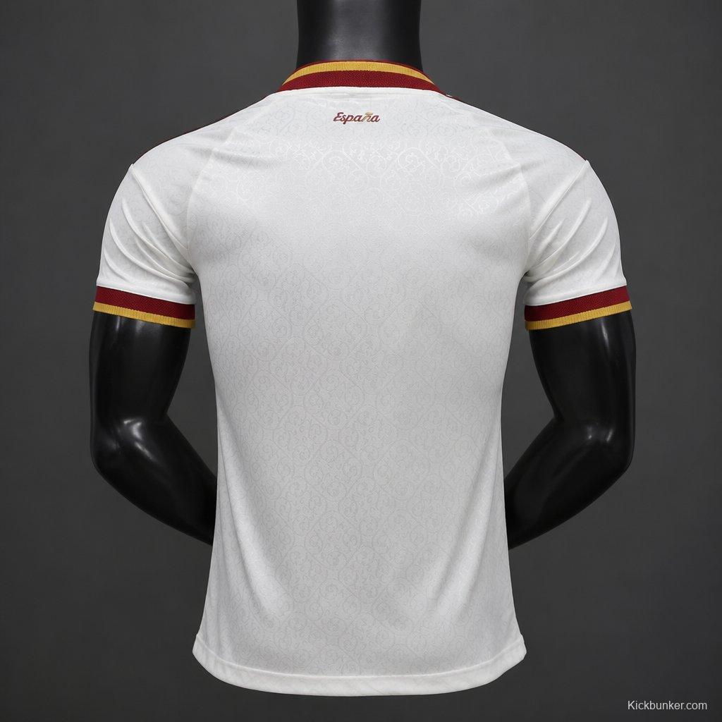 2 Star 2026 Spain Away White Jersey