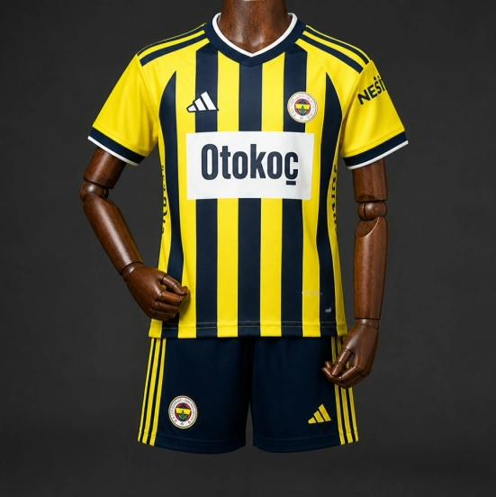26/27 Kids Fenerbahce Home Kit Jersey