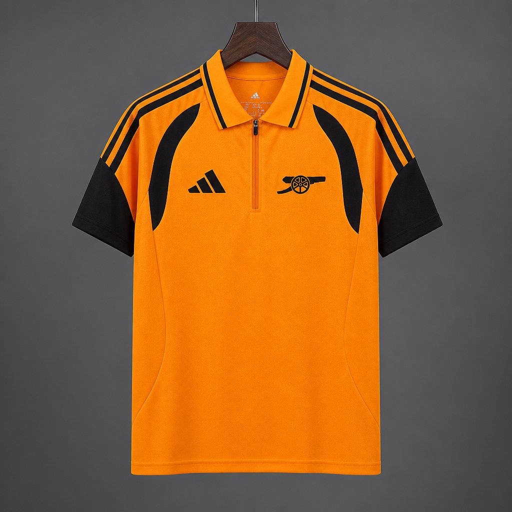 26/27 Arsenal Orange &Black Training  Jersey
