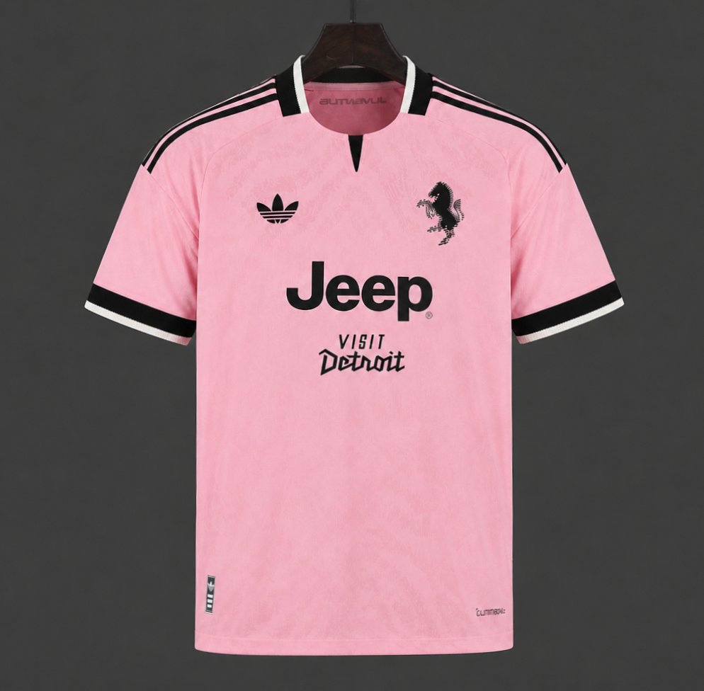 26/27 Juventus Away Pink Jersey