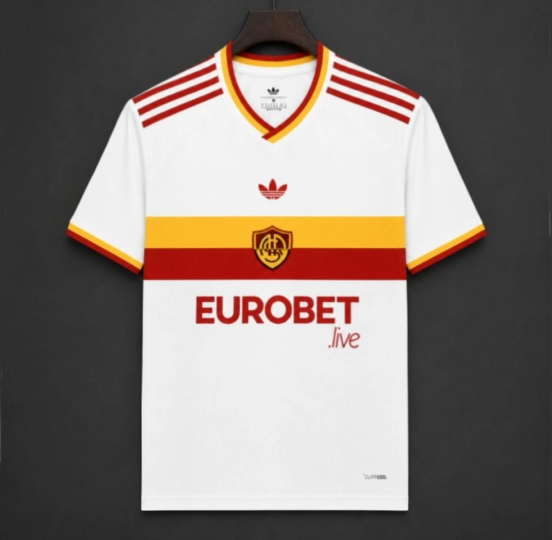 26/27 AS Roma Away White Jersey