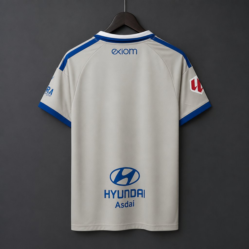 26/27 Real Oviedo Away Light‑grey Jersey