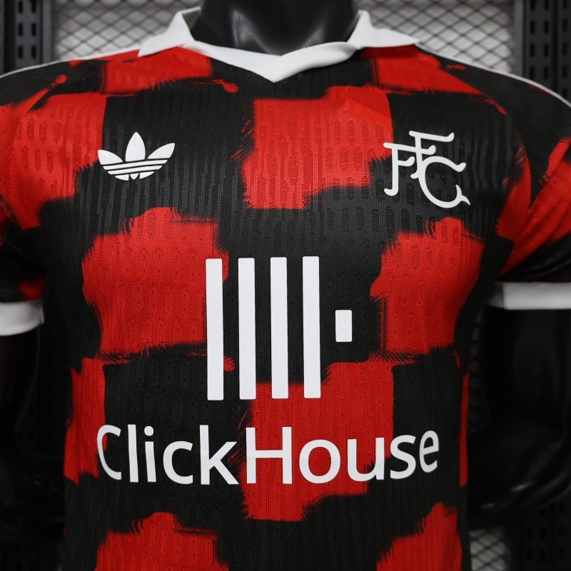 Player Version 26/27 Fulham Away Red/Black Jersey