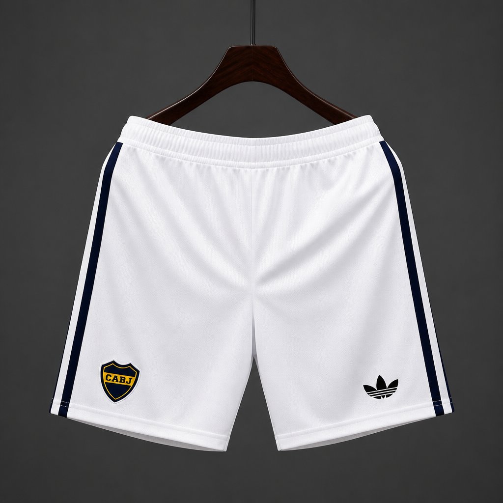 26/27 Boca Juniors Away White Shorts